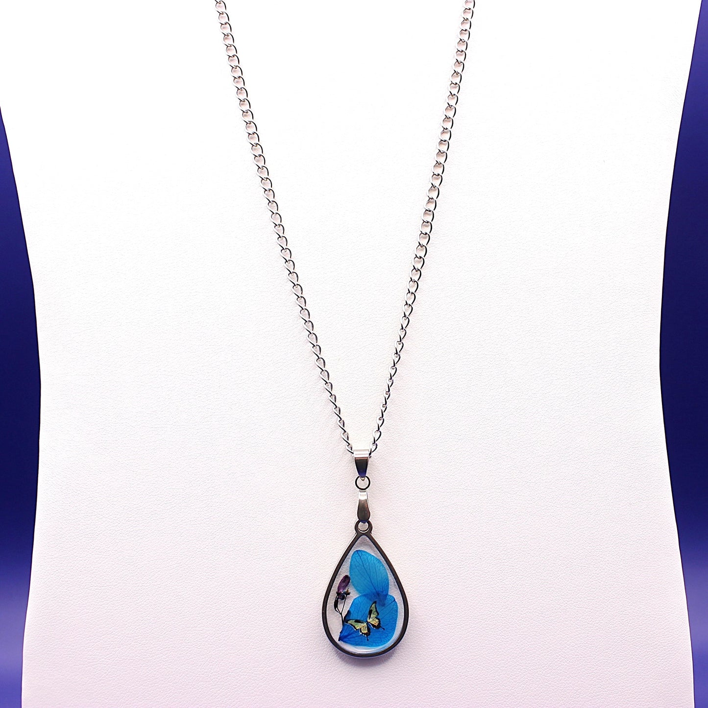 Pressed Flower Necklace