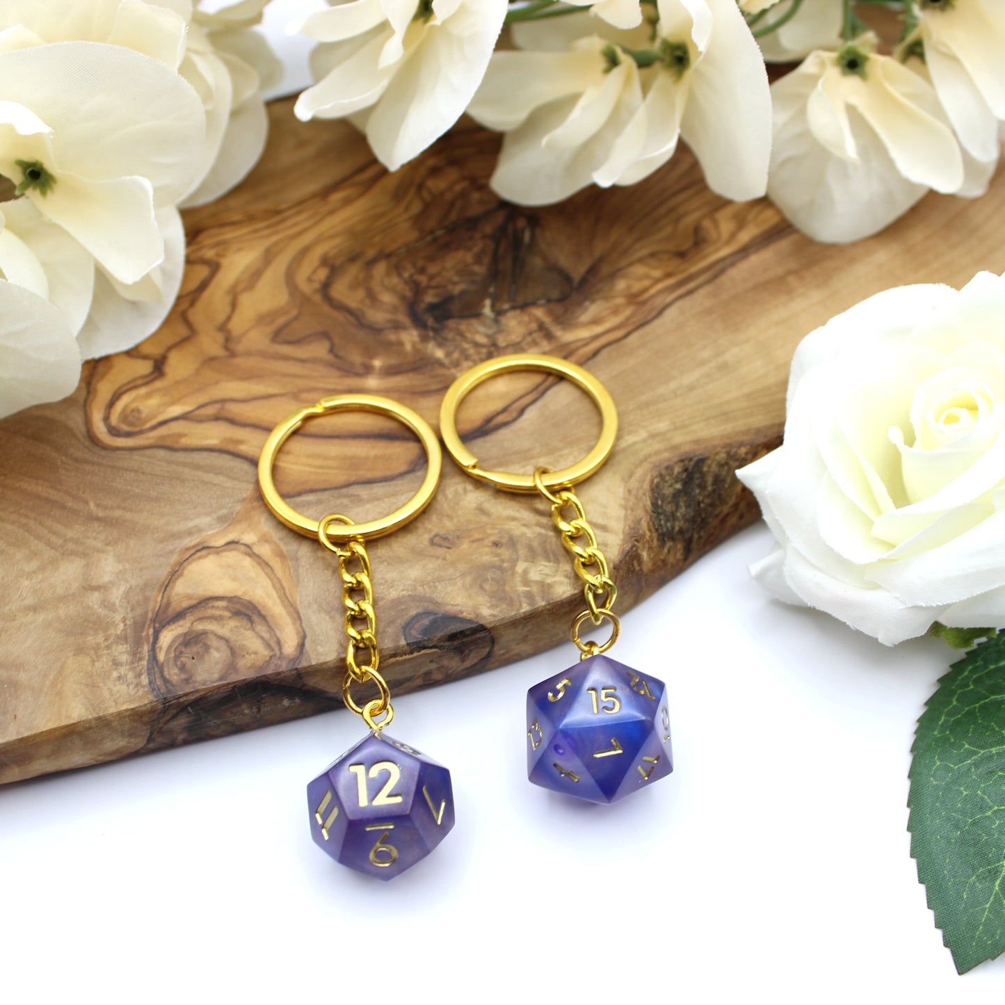 Dice Keychains