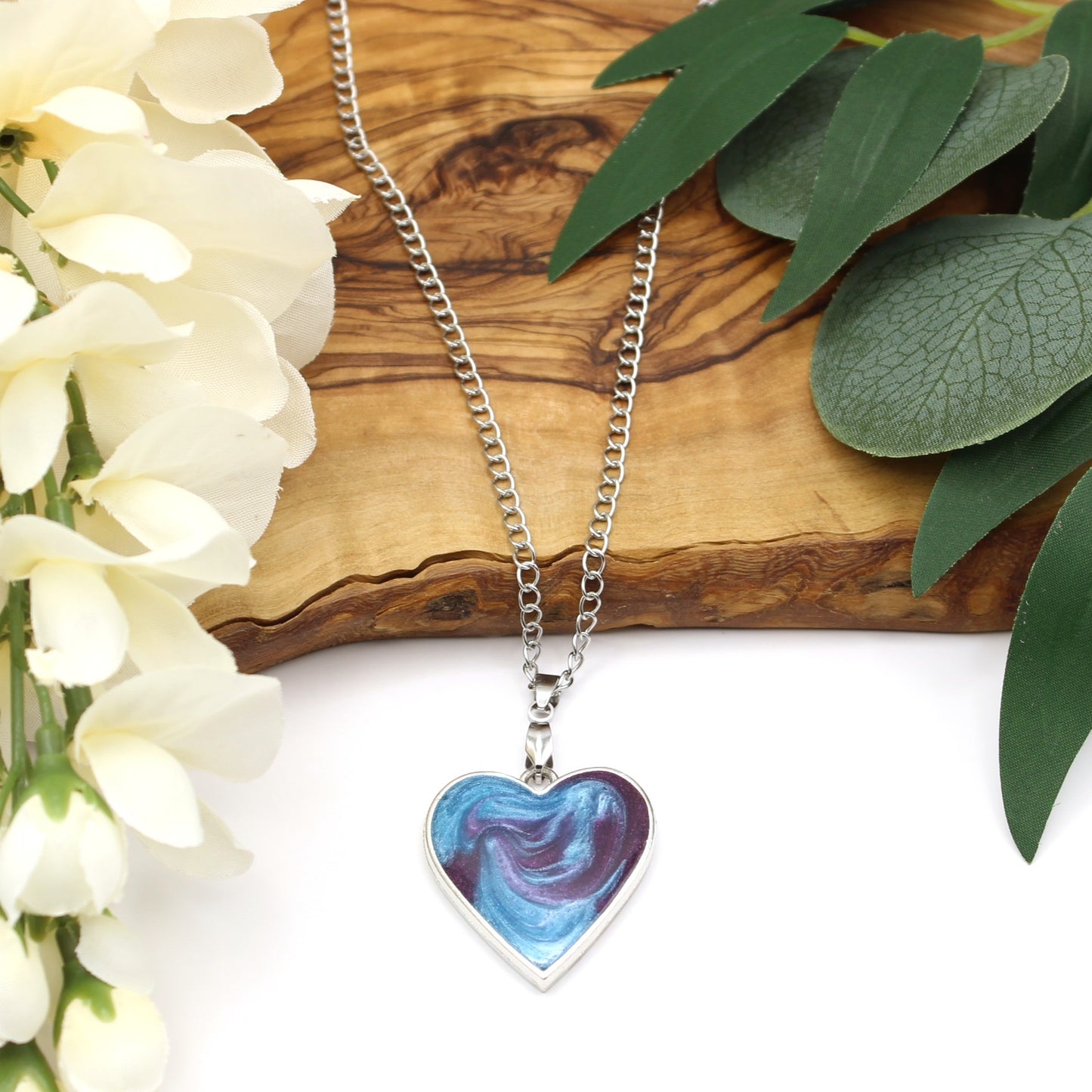 Resin Pendant Necklaces