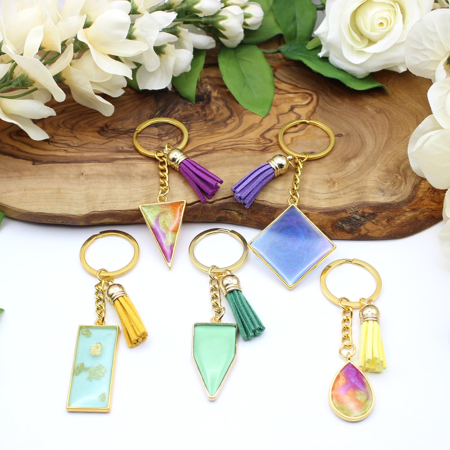 Gold Keychains