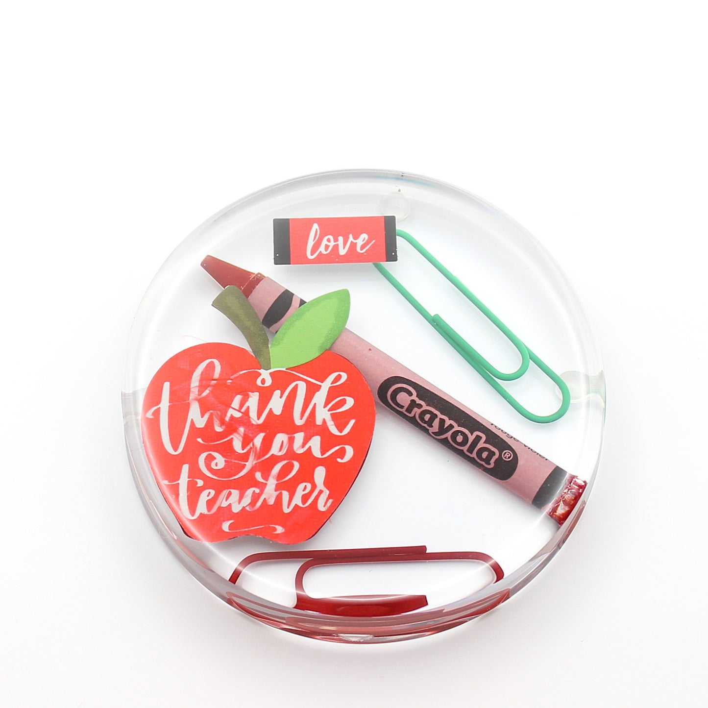 Round Teacher Coasters