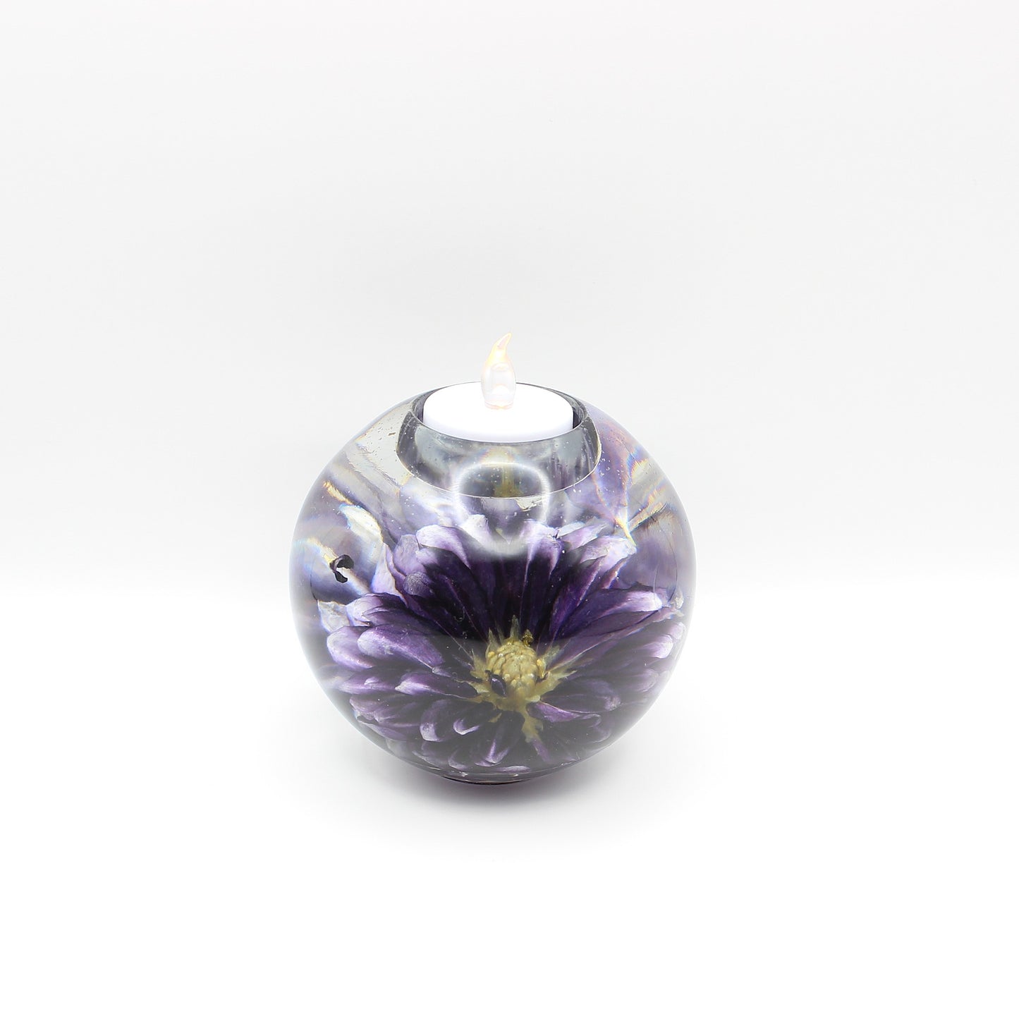 Large Sphere Tealight Holder