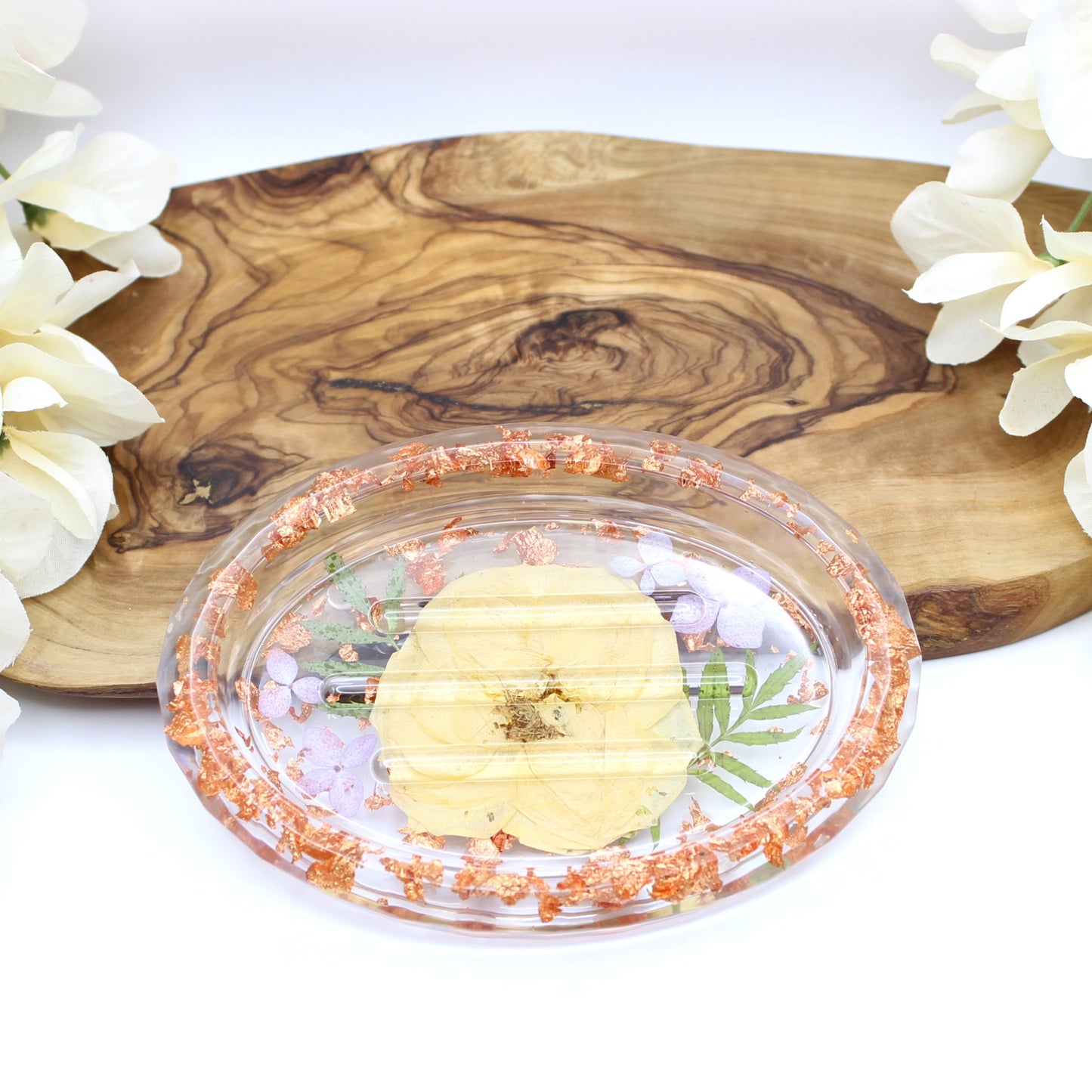 Floral Soap Dish