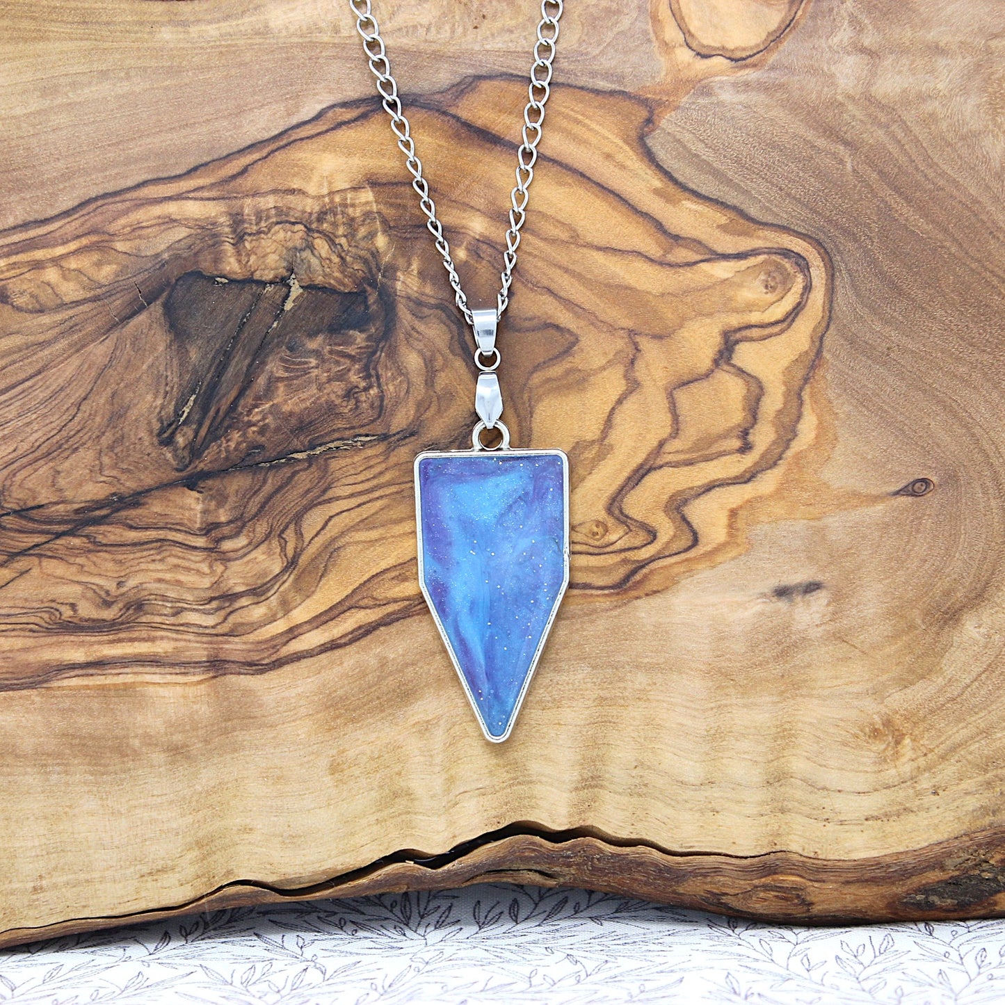 Resin Pendant Necklaces