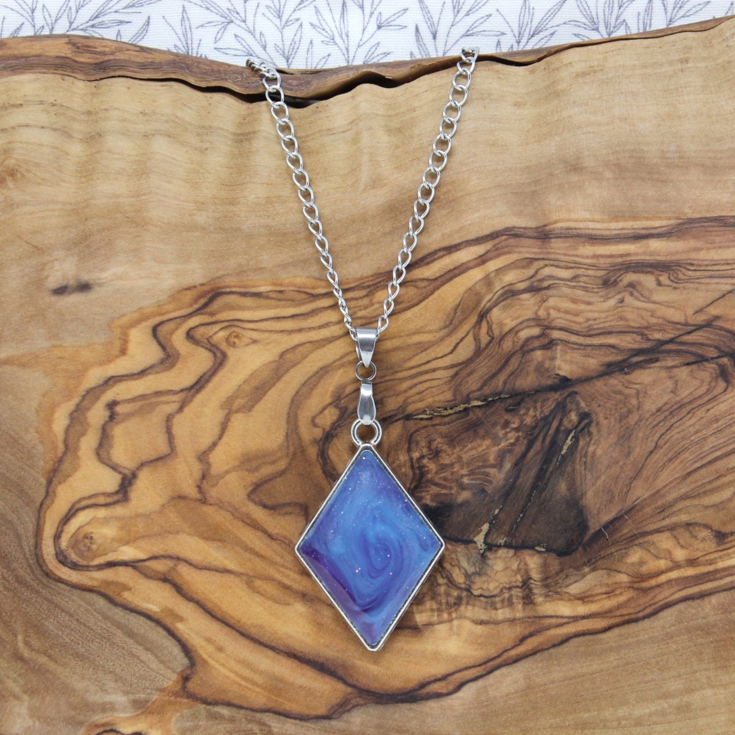 Resin Pendant Necklaces
