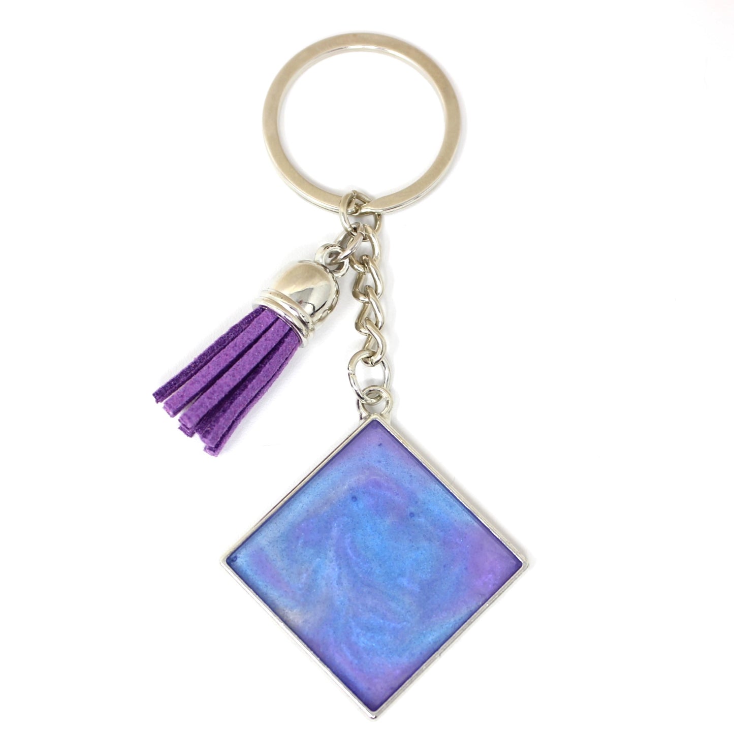 Diamond-shaped Keychain (large)