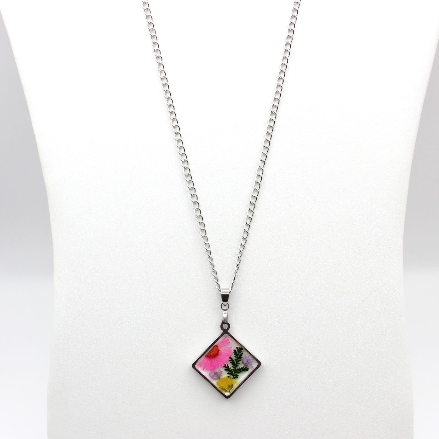 Pressed Flower Necklace