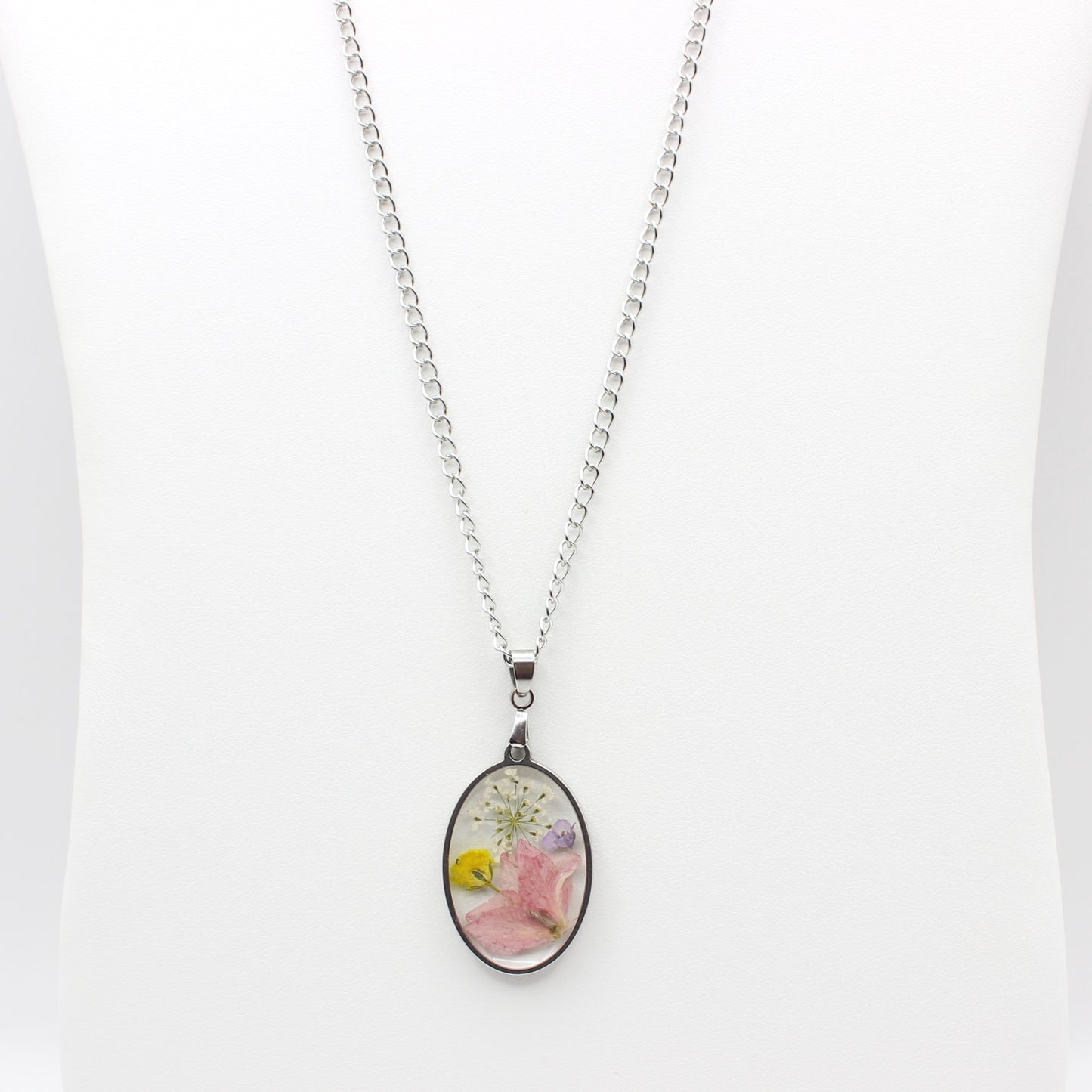 Pressed Flower Necklace