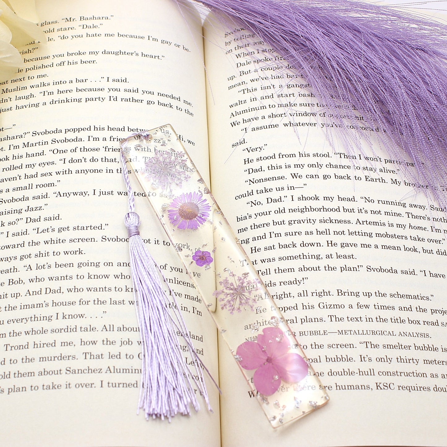 Flower Bookmark