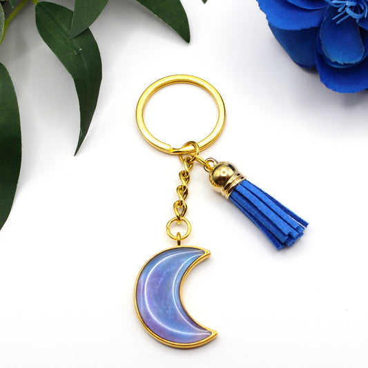 Half Moon Keychain