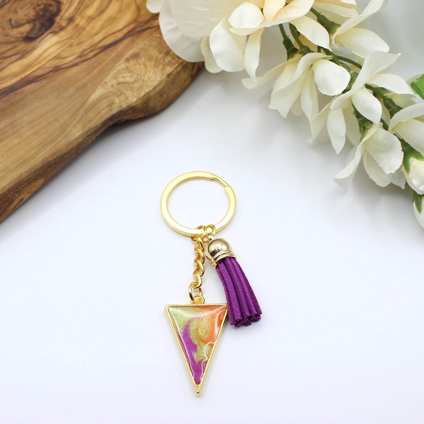 Gold Keychains