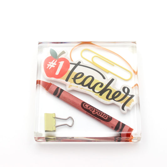Square Teacher Coasters