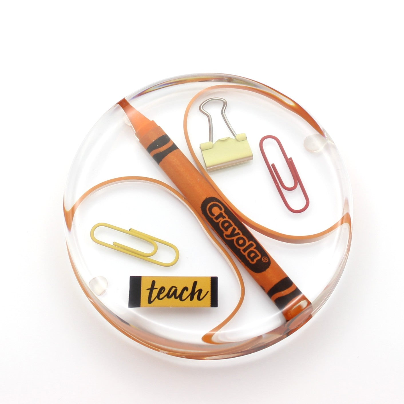 Round Teacher Coasters