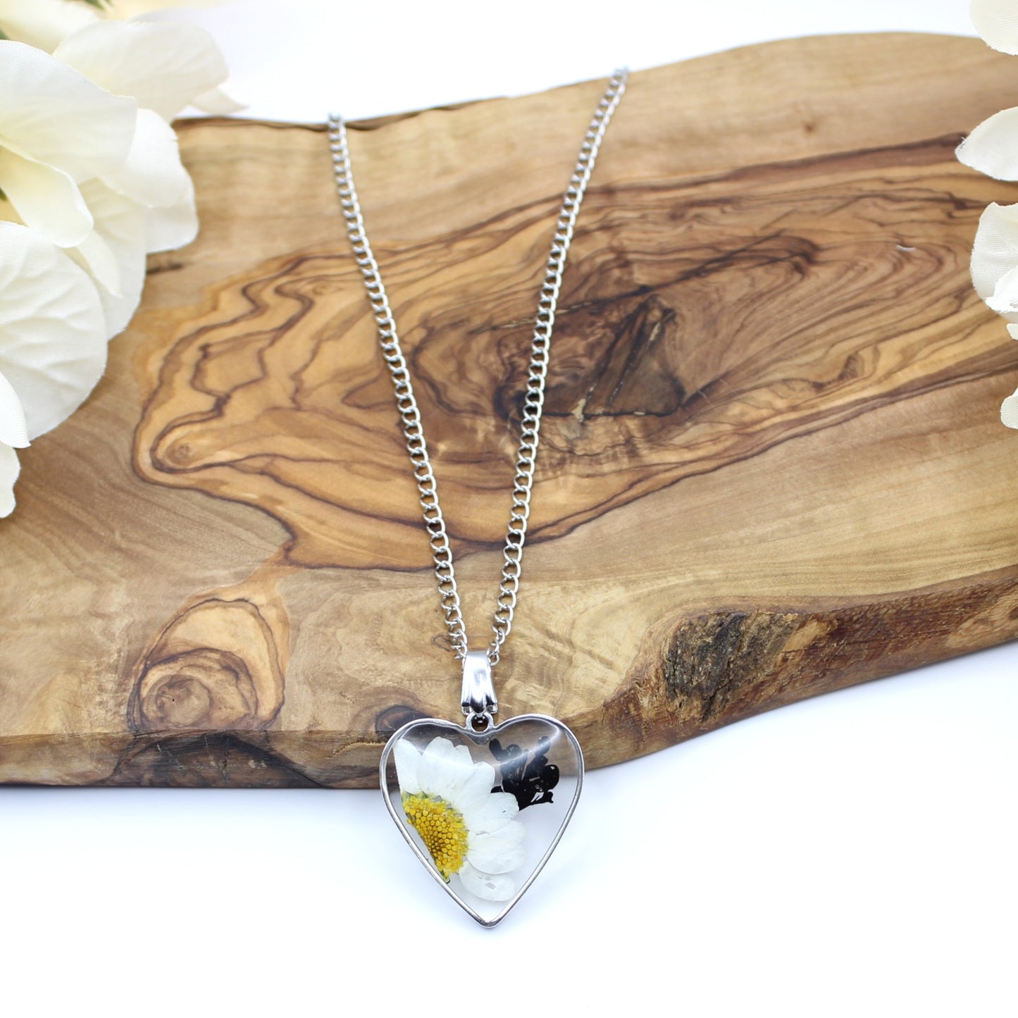 Pressed Flower Necklace