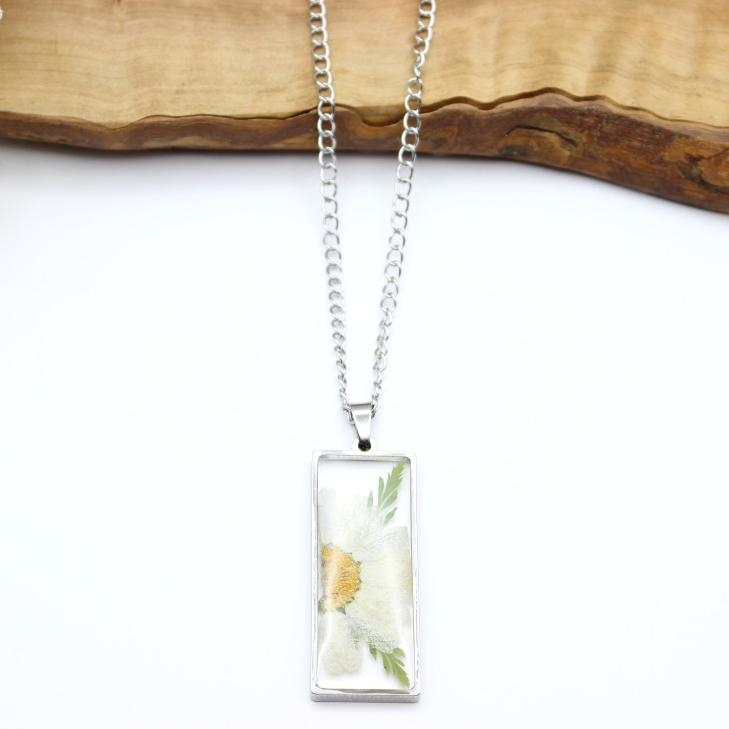 Pressed Flower Necklace