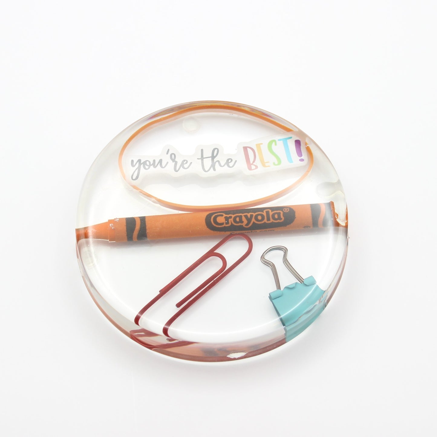 Round Teacher Coasters