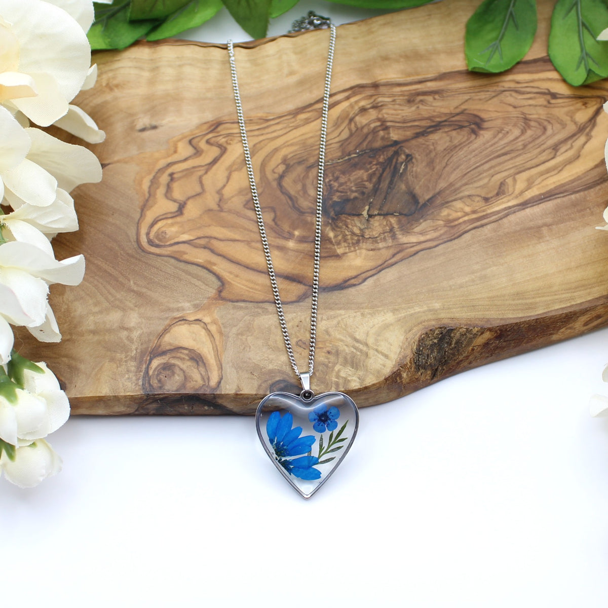 Pressed Flower Necklace