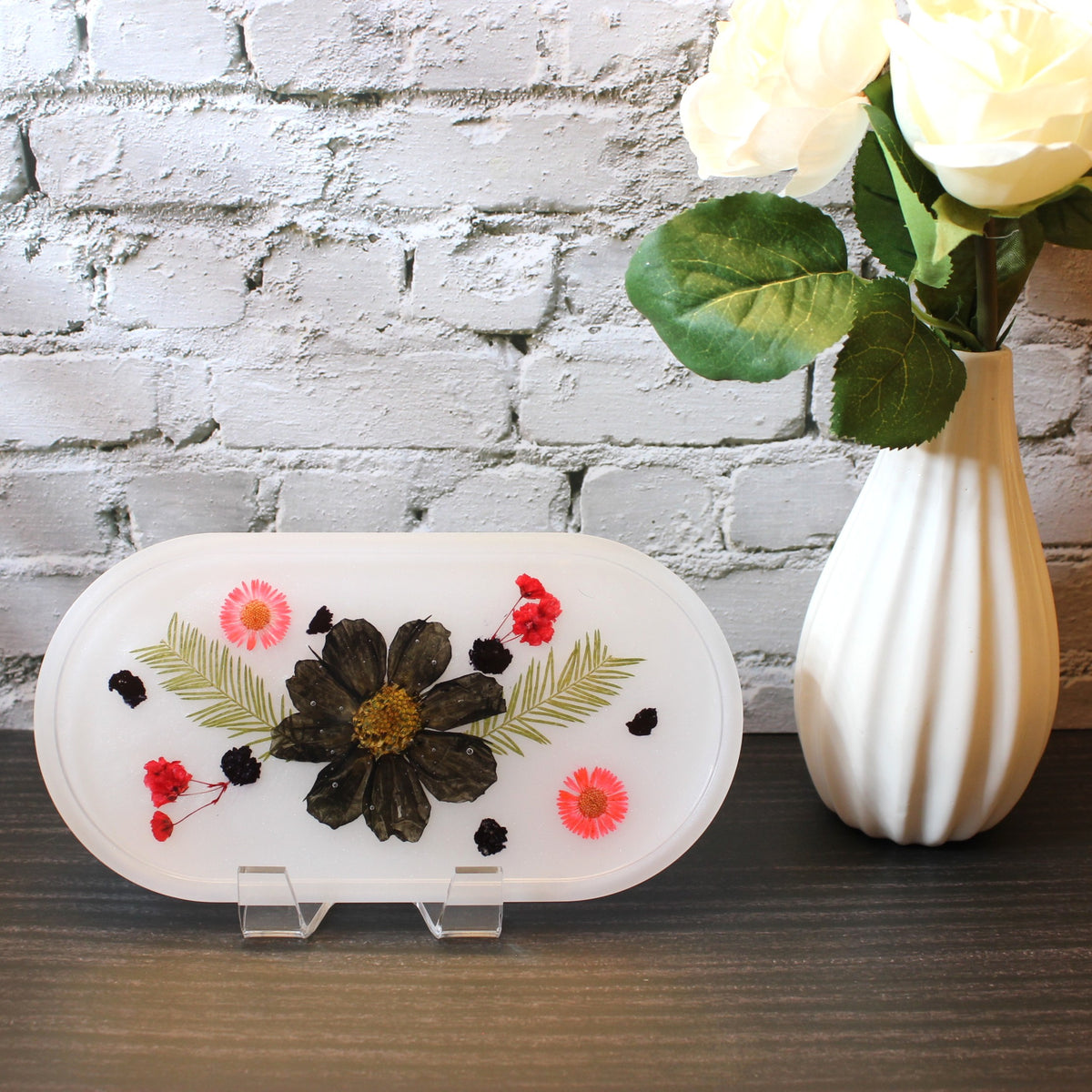 Floral Catch-All Tray